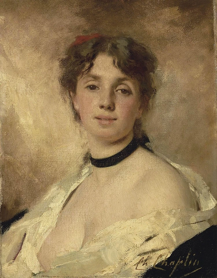 Charles Joshua Chaplin - La musa dell'artista